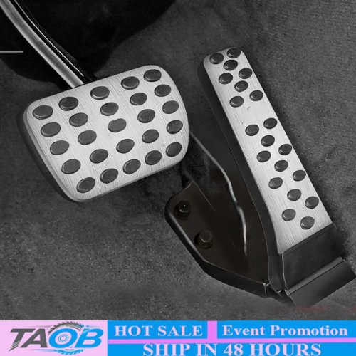 Pédale en acier inoxydable pour voiture Mercedes-Benz EQC N293 EQE V295 EQS V297 400 2019-2025 AMG Cache-pédale de frein et repose-pied Accessoires