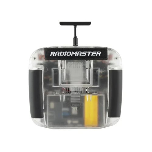 RadioMaster Boxer Rádio Versão Transparente ELRS 2.4G / M2 Alta Precisão 4.0 Hall Gimbals Combo Telecomando