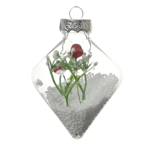 Clear Plastic Fillable Christmas Ornament Ball for DIY Crafts, Weddings, Parties, Home Decor