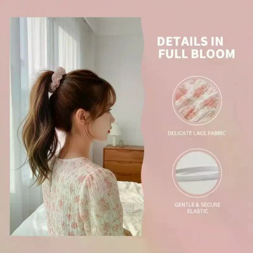 Coletero de tela duradera, estilo espiral, 1 unidad, para el pelo de mujer a diario