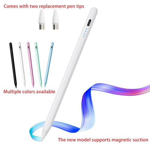 Lápiz stylus universal para pantalla táctil capacitiva, compatible con iPad, Apple Pencil, Huawei, Xiaomi, Samsung tablets y celulares
