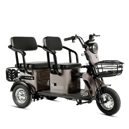 Електричний трицикл для дорослих, 600W/800W, 48V 20Ah, високоякісний електричний вантажний велосипед