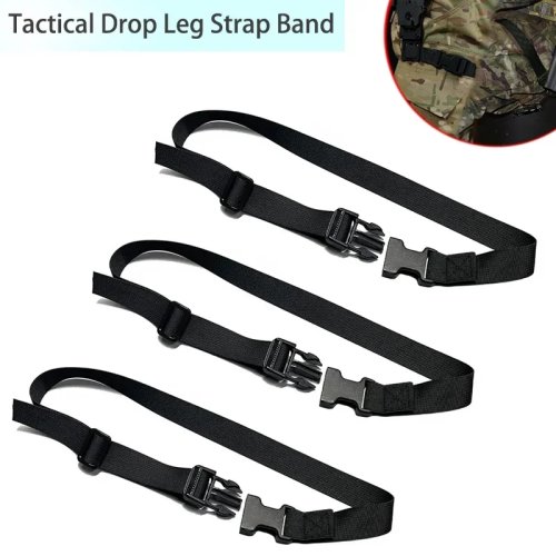 สายรัดต้นขาแบบ tactical ยางยืดกันลื่นสำหรับ airsoft และล่าสัตว์