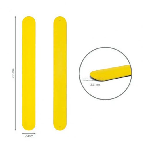 2-Pack 21cm Silicone Snap Bracelets with Cartoon Prints - Self-Rolling Wristband for Poster Wrapping and Storage, Party Favor