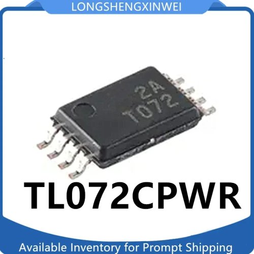 1 Buah TL072CPWR Op-Amp Asli TSSOP-8
