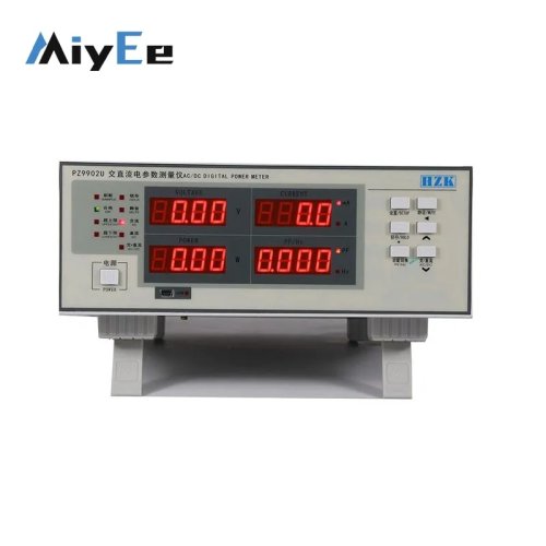 HZK Medidor de potencia digital PZ9902U, AC/DC 3-400V, 8A/20A/40A/100mA-80A/100mA-100A, con alarma y puerto USB