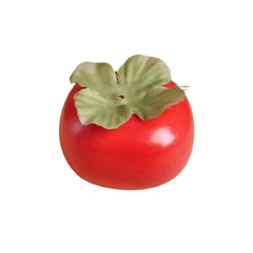 Mini kaki artificiel en mousse – fruit factice réaliste pour la décoration