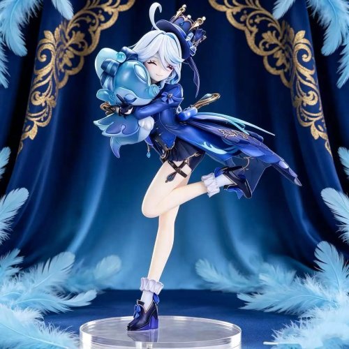 Figura di Ganyu Genshin Impact PVC Statua Divisa Scolastica Giocattolo da Collezione
