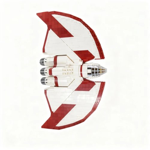 Conjunto de blocos de construção MOC Star Battle T6 Shuttle com 3366 peças, brinquedo criativo para crianças, presente de aniversário e Natal