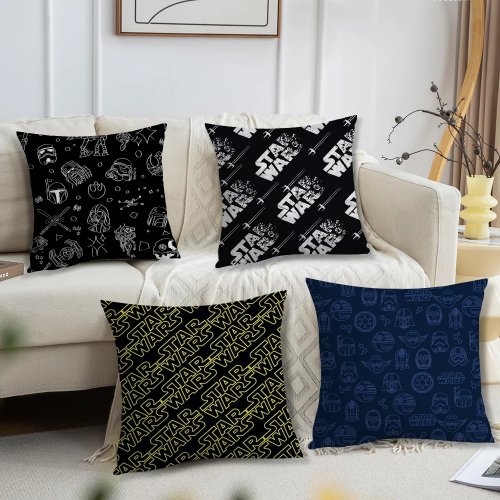 Star Wars Fashion Cushion Cover - Pillowcase for Sofa, Home, Car, Coffee Shop, Office - Nordic Simplicity