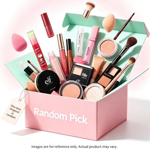 Blind Box Makeup: Spons, Palet Bedak & Pensil Makeup Acak