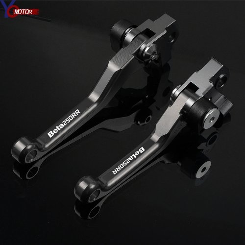 Palanca de freno y clutch de acero inoxidable CNC para Beta 250 RR 2T 2013-2020 Motocross