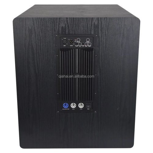 Subwoofer activo BW15 de 15 pulgadas, impedancia de 4/8 ohmios, 1000W RMS, 2000W máx., portátil para disco, KTV, bar, DJ, hogar, eventos al aire libre