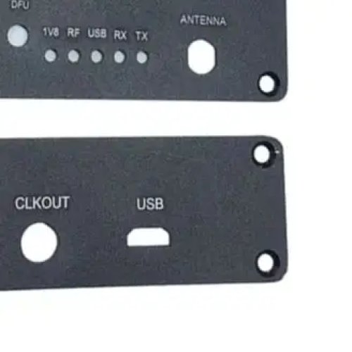Aluminium Behuizing Mat Zwart voor HackRF 1MHz-6GHz EMI-afscherming Beschermende behuizing