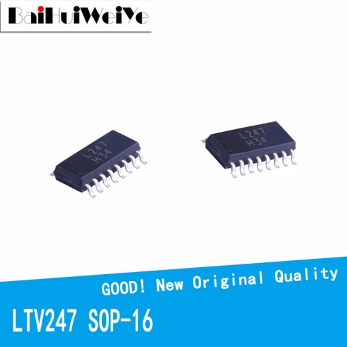 5 pezzi/lotto LTV-247 LTV247 L247 SOP16 SMD Optoisolatore Transistor IC