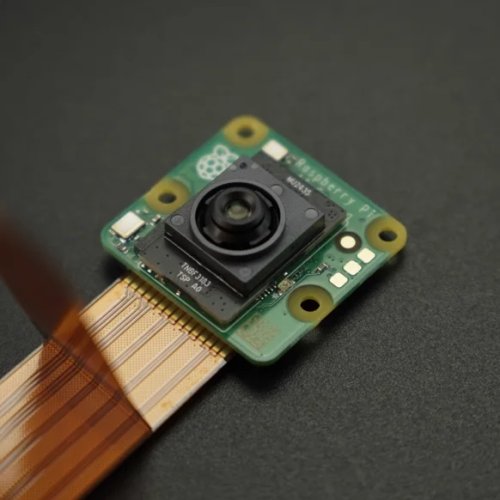 กล้อง Raspberry Pi AI พร้อมเซนเซอร์ Sony IMX500 | ระบบมองเห็นอัจฉริยะ 12MP | เร่งความเร็วประสาทในตัว | รองรับเมตาเดตา Tensor