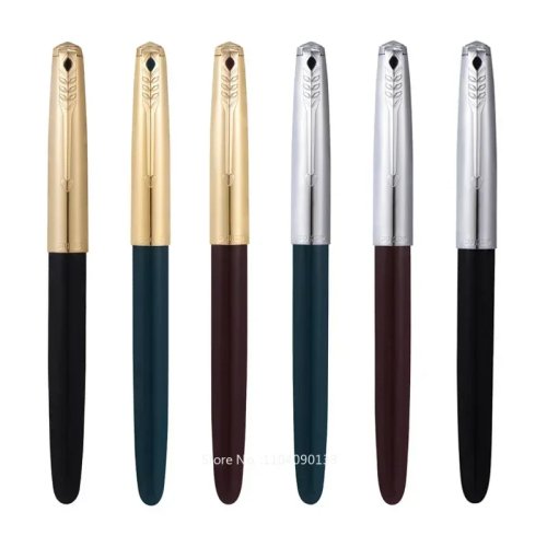 Caneta Tinteiro de Luxo 14K Ouro, Hongdian Majohn Duke D51 – Instrumento de Escrita Premium