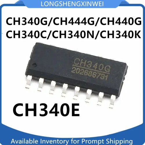 1PCS Chip Convertidor USB a Serie TTL Serie CH340 SOP-16