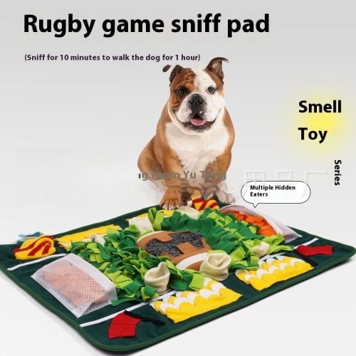Schnüffelmatte für Hunde – Anti-Erstickungs-Puzzle-Fütterungsdecke, Weihnachtsedition, interaktives Nasenspielzeug, Langeweilebrecher