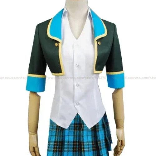 ชุดคอสเพลย์ Kirara Bernstein GJ Club เครื่องแบบนักเรียนอนิเมะ
