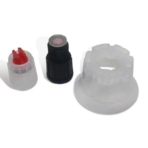 Bocal de espuma para lavagem de carro (1/3/5 unid.) - Bico de leque com rosca interna de 16mm para para-brisas e pistola de água