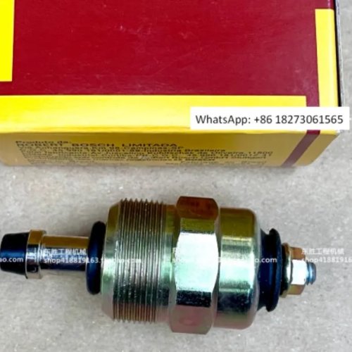 โซลินอยด์วาล์วปั๊มน้ำมันแรงดันสูง Pickup 4JB1 4JG2 วาล์วปิด 12V/24V