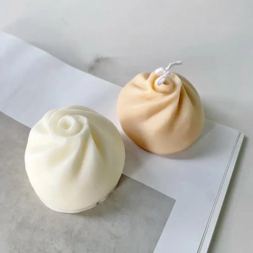 3D siliconen mal voor schattige gestoomde broodjes en dumplings, DIY kaarsen, zeep, gips, decoratie en cadeau