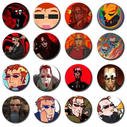 Pin de botón redondo personalizable de 58mm, decoración de bolsa, regalo para fans y amigos