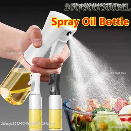 Botella pulverizadora de aceite para barbacoa, cocina y repostería – Dispensador de aceite de oliva y spray de cocina