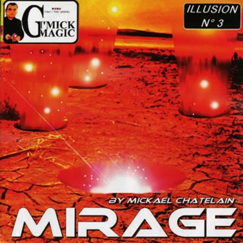Mirage カードマジックトリック ミカエル・シャトレン作 - クロースアップマジック ギミックとオンライン説明書付き
