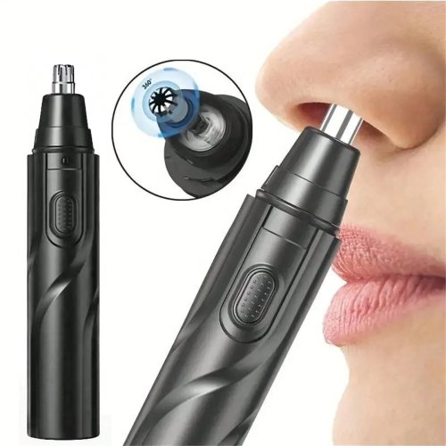 Pencukur Bulu Hidung Elektrik untuk Pria, Senyap, Kecepatan Tinggi