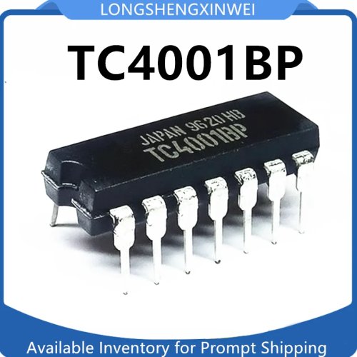 1 ชิ้น ใหม่ TC4001BP HCF4001BE CD4001BCN ไอซี NOR 4 ประตู CMOS DIP14