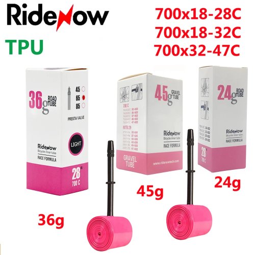Fiet binnenband TPU RideNow 700C en 29er – Weg/MTB, 700x18-47C, 29x1.5-1.9