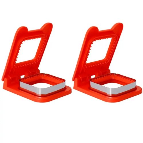 Metall Sandwich-Schneider und -Versiegler, quadratisch, für Kinder Lunchbox Bento