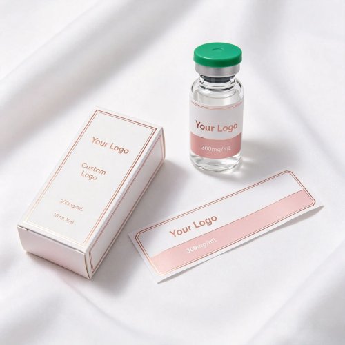 펩타이드 바이알 맞춤 라벨 3ml 5ml 10ml – 운동 및 스킨케어 병용 접착 스티커