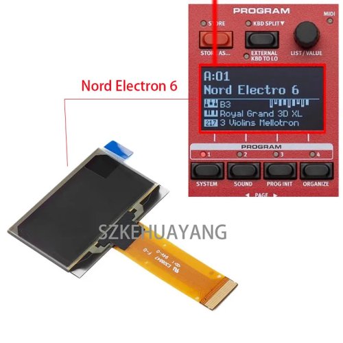 Nueva pantalla OLED LCD para Nord Electro 6, 6D, 61, Nord Stage 3