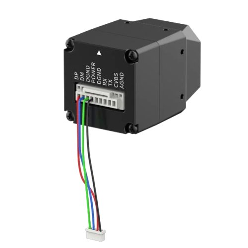 640x512 VOx Thermal Camera with 9.1mm Lens, CVBS Analog Output, Night Vision for Industrial Use