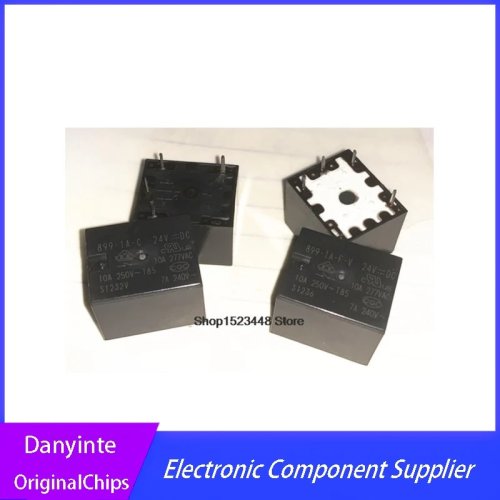 2 Cái Rơ le 24V DC 10A 4 Chân 899-1A-C / 899-1A-F-V