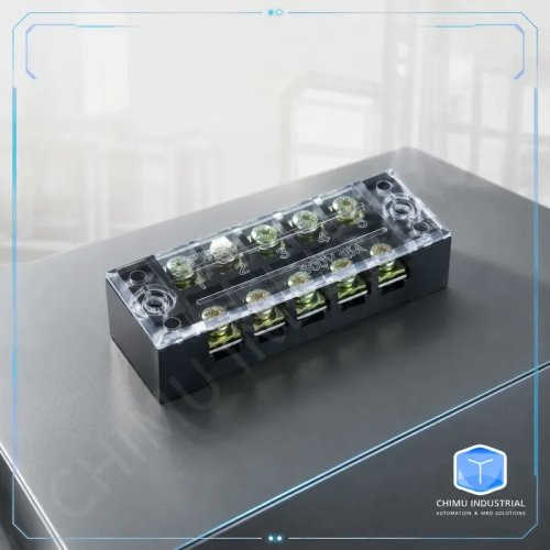 CHIMU INDUSTRIAL TB-1505用端子台、15A、5極、絶縁固定列、DC