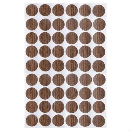 30 pzas. Cubiertas adhesivas para huecos de tornillos, stickers de PVC impermeables para gabinetes, escritorios y muebles
