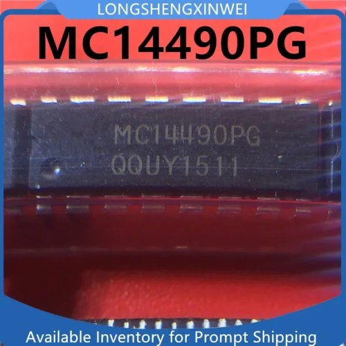 1 Stück IC MC14490PG MC14490P DIP-16 Neu