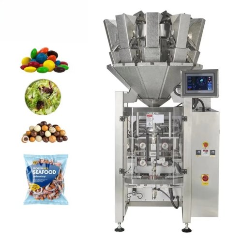 Máquina automática de embalagem doypack para amendoins, castanhas e nozes - Máquina de embalagem comercial