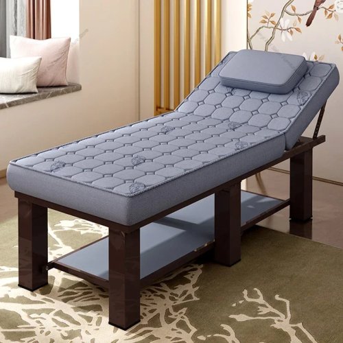 Mesa de masaje nórdica para salón de belleza, pediluvio, limpieza de oídos y moxibustión – HBMT
