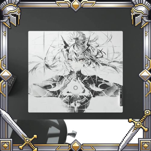 Tapis de souris gaming PAN Esports WALLHACK SP005 Ascension Sora Glass – Contrôle et glisse pour FPS, CS:GO/PC