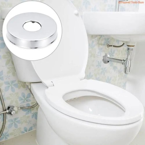 Round Wall Flange Escutcheon Plate for Water Pipe, Decorative Faucet Cover