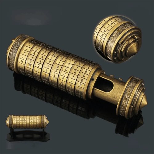 Трубка-замок Cipher Puzzle – Міцна головоломка, Унікальний дизайн