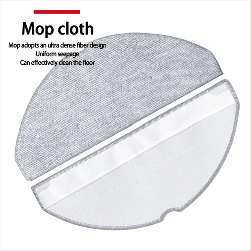 Replacement Kit for Robot Vacuum S20/D106 - Main Brush, Side Brushes, HEPA Filter, Mop Cloth Set