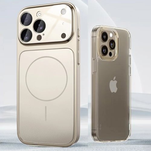 كفر أصلي من النانو جلاس درع لـ iPhone 17 Air، 16، 15، 14، 13، Pro Max، 17 Pro، مغناطيسي للشحن اللاسلكي MagSafe، غير لامع