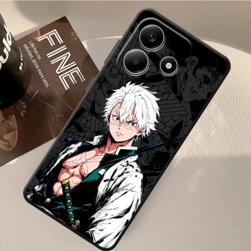 Ốp lưng điện thoại Xiaomi Poco Anime Demon Slayer silicone mềm cho M3 M4 Pro F3 F4 F5 C65 X3 X4 X5 M5 C50 C51