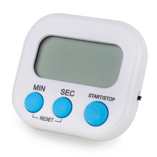 Digital Kitchen Timer, 99-Minute Countdown, Magnetic Back, Stand Included, Cooking Alarm Clock